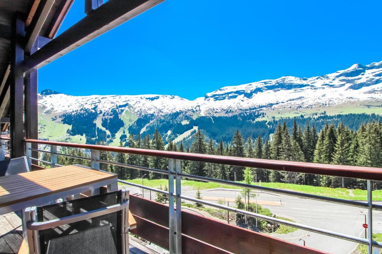 Private Penthouse 2-Bed Apartment, Ski In And Out In 5* Flaine Residence Exteriör bild