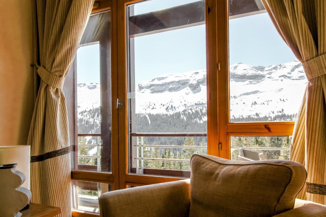 Private Penthouse 2-Bed Apartment, Ski In And Out In 5* Flaine Residence Exteriör bild