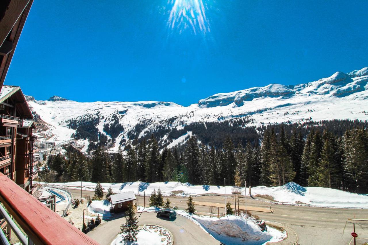 Private Penthouse 2-Bed Apartment, Ski In And Out In 5* Flaine Residence Exteriör bild