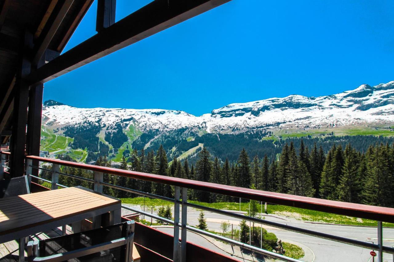 Private Penthouse 2-Bed Apartment, Ski In And Out In 5* Flaine Residence Exteriör bild