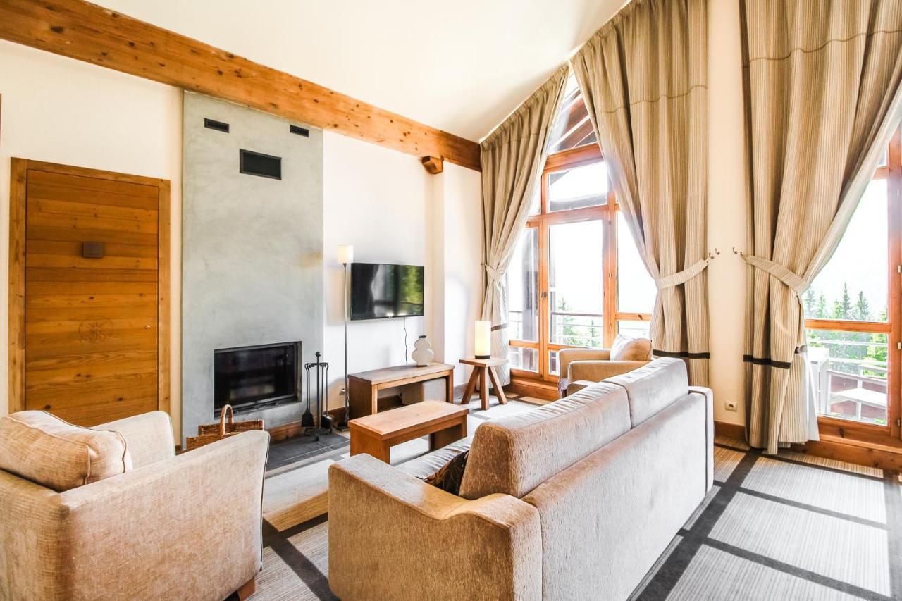 Private Penthouse 2-Bed Apartment, Ski In And Out In 5* Flaine Residence Exteriör bild