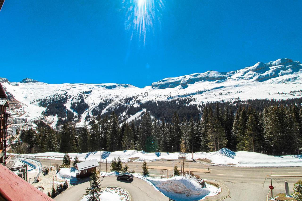 Private Penthouse 2-Bed Apartment, Ski In And Out In 5* Flaine Residence Exteriör bild